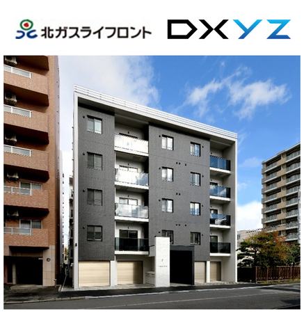 北ガスライフロントが開発する「EFUTE北円山」にDXYZの顔認証IDプラットフォーム「FreeiD」を導入
