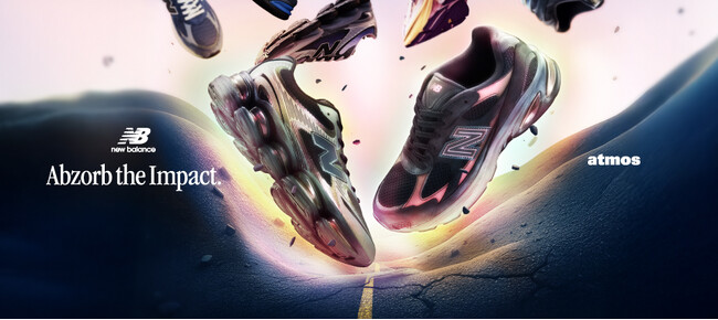 「New Balance」独自のテクノロジー『ABZORB』搭載モデル”2000”と”2010”の 「atmos」エクシクルーシブカラーが発売 