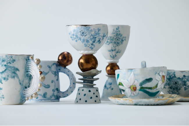 ENFÖLD (エンフォルド) ホリデーシーズンを彩るコレクションを展開陶芸家スズキヨウコ氏 特別陶器 & コラボレーションアパレル12月3日発売