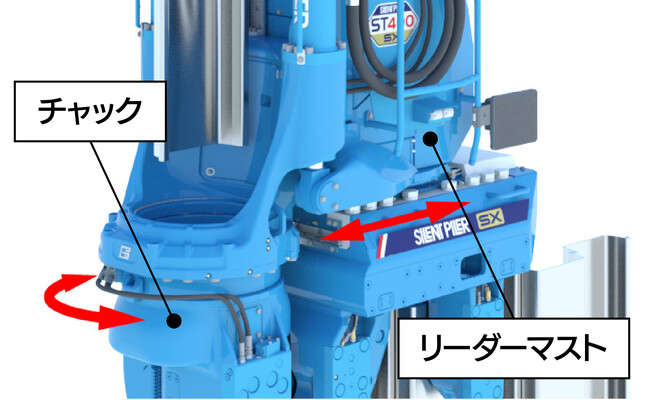 建設業界の課題に挑む、次世代圧入機「SXシリーズ」来春より順次発売