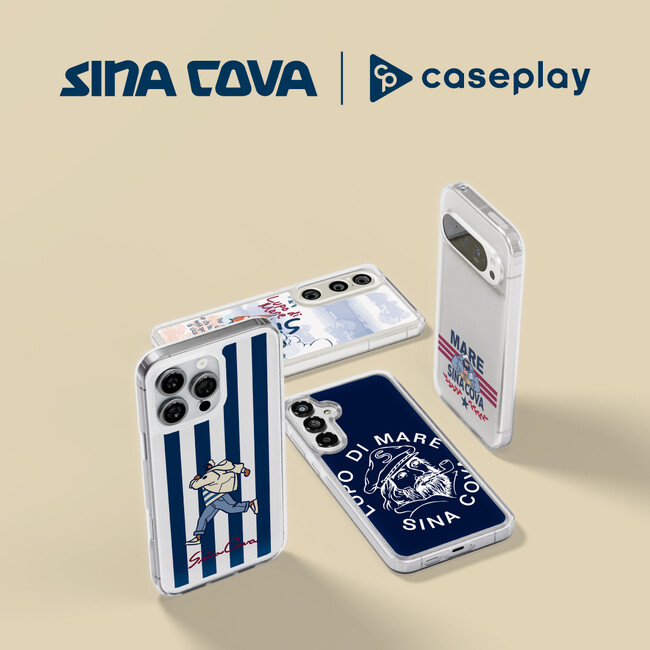 caseplayからゴルフウェアでお馴染みのイタリア生まれのブランド「SINACOVA」のスマートフォンアクセサリーが8デザイン×150機種以上のラインナップが登場！