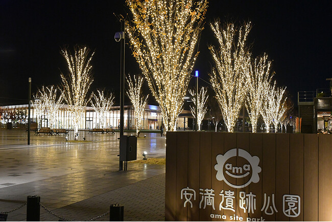高槻市の安満遺跡公園を彩る3万球のイルミネーションが11月29日スタート