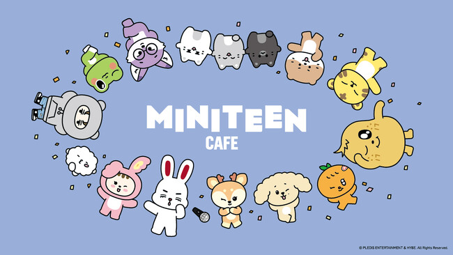 SEVENTEEN公式キャラクター「MINITEEN」初のテーマカフェが開催決定！「MINITEEN CAFE」期間限定オープン！！