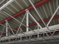 新たに架台も含めた強度計算が可能となりました！H形鋼からの吊元金具の新常識、あと施工鉄骨接合“レボグリップ”がリニューアル