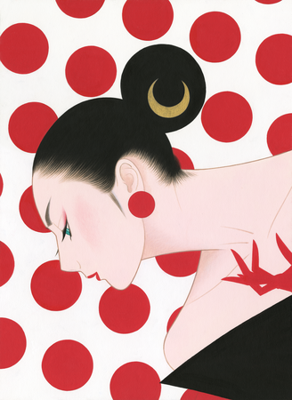鶴田一郎 美人画展2025年　IN大阪・天保山