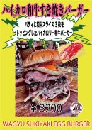 ハイカロ和牛好き焼きバーガー ハイカロ和牛好き焼きバーガー