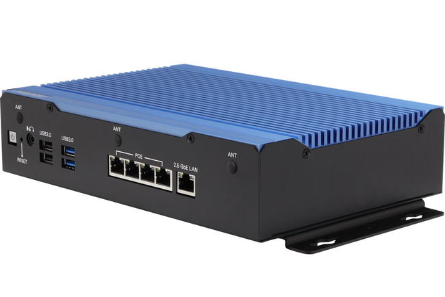 AAEON PoE×4ポート対応！ Intel(R) Core(TM) i7-1370PE/ i5-1340PE/ i3-1320PE搭載 小型ファンレスPC【BOXER-6649-RAP】販売開始！