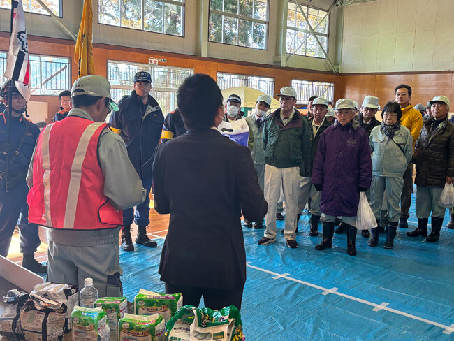 無臭元工業、大館市総合防災訓練に協力。災害用トイレの重要性について情報発信。 / 秋田県