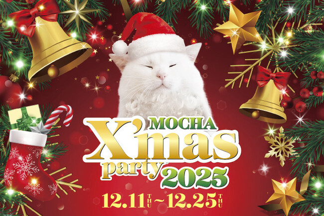 今年もMOCHAのにゃんずと過ごす、心ときめくクリスマスを！「MOCHA Christmas Party 2025」開催Instagram投稿でおやつGET！限定ポストカードのプレゼントも