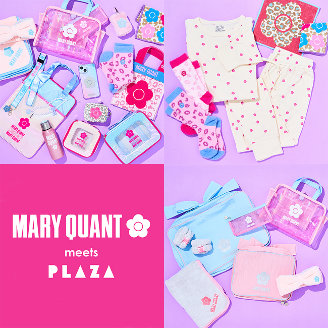 待望の第二弾！『MARY QUANT』×『PLAZA』スペシャルコラボレーション！12月3日(水)10:00～ PLAZA オンラインストアにて先行販売開始。