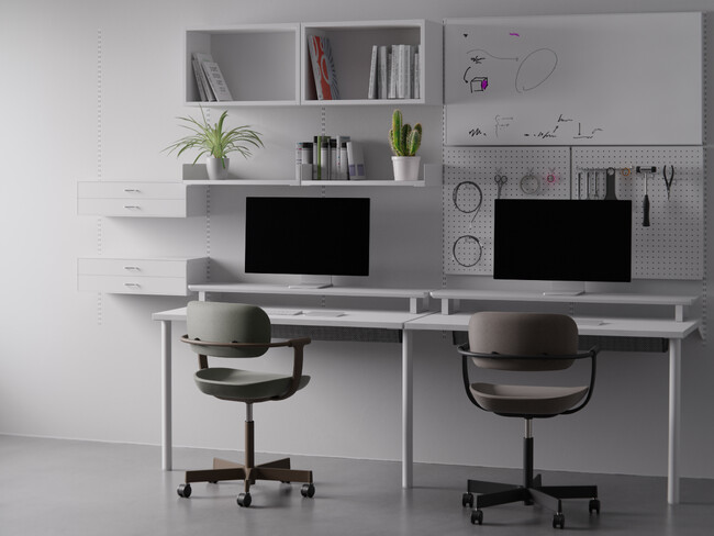 PREDUCTS：壁面モジュールシステム「WALL MODULAR SYSTEM」とオフィス用 DESKを新規開発。co-baへ納入決定