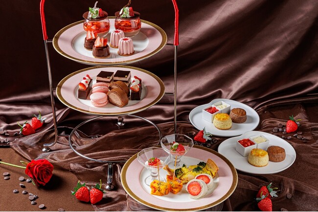 【都ホテル 四日市】冬限定！苺とチョコレートが織りなすハーモニーを楽しむアフタヌーンティー『ストロベリー＆ショコラ』を販売