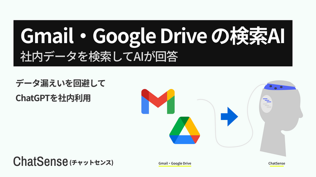 「Gmail」や「GoogleDrive」をAI検索できる機能をリリース。法人向けAIエージェントの新機能