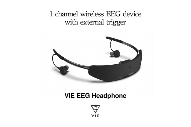 VIE、外部トリガー入力に対応した高精度ヘッドホン型脳波計「VIE EEG Headphone」の予約販売を開始