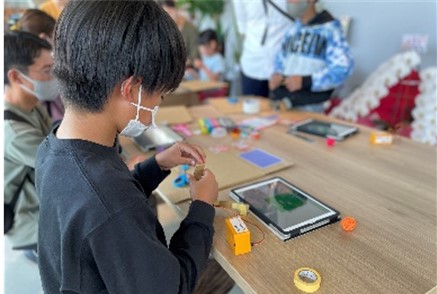 「工作×プログラミングでマシン開発！ボールを遠くまで飛ばそう」ワークショップ参加者募集