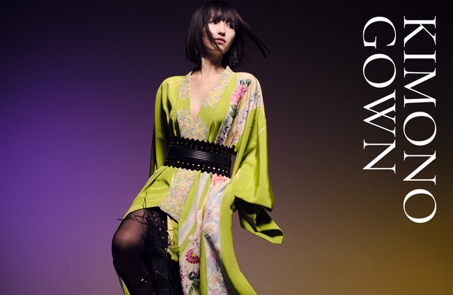 京友禅の千總 「KIMONO GOWN」を発表
