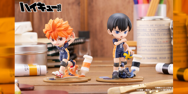 【本日発売！】アニメ「ハイキュー!!」のキャラクターたちがオープンフィギュアシリーズ【PalVerse Pale.】に登場！