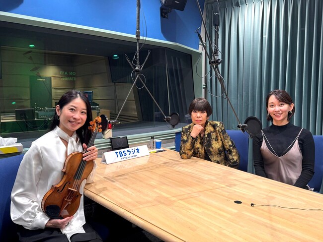 11月30日（日）、12月7日（日）放送の『コシノジュンコMASACA』ゲストは、ヴァイオリニストの川久保賜紀さん。