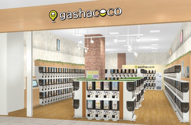 カプセルトイ専門店『gashacoco（ガシャココ）』のフランチャイズ店舗３1号店『gashacoco 笠原書店岡谷』を12月11日(木)オープン！