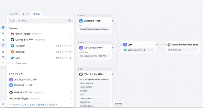 「Dify」、AIワークフローを自動で駆動する新基盤「トリガー」を正式リリース