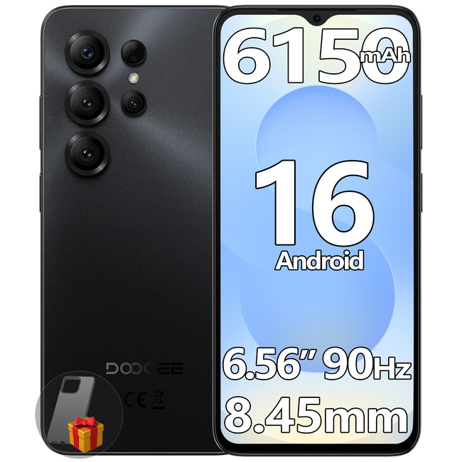 【アマゾン ブラックフライデー50%オフ】Android 16 & 6150mAhバッテリー | DOOGEE「Note56 X」、日本上陸！12,950円発売開始