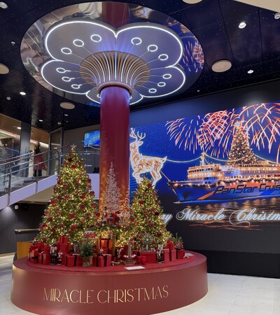船上で楽しむクリスマスの特別時間、大阪～釜山航路で“Santa’s Invitation”期間限定開催