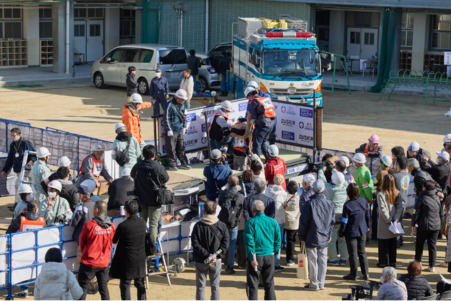 住民による住民のための救助訓練に『Rescue Training Module(R)』初活用