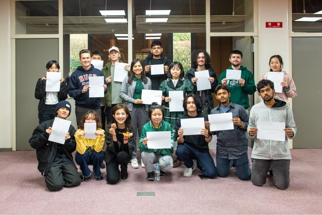 留学生向け「俳句体験イベント」を開催