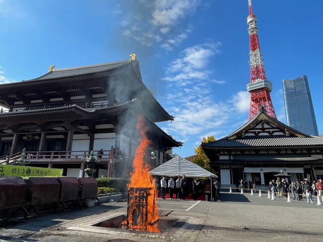 手を合わせる心を次世代へ　お仏壇供養式が繋ぐご先祖様との絆『第14回 お仏壇お焚き上げ供養式』を増上寺で執り行いました