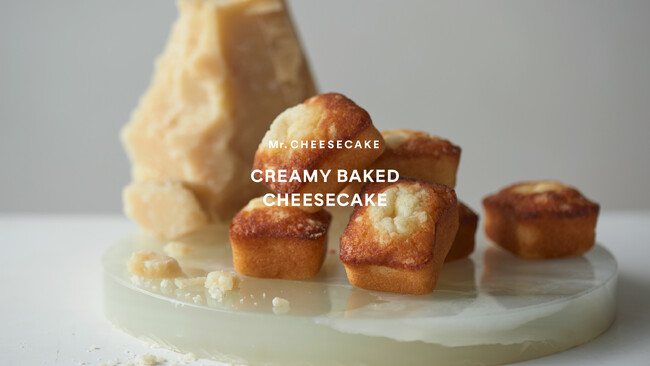 Mr. CHEESECAKEから新たな東京土産として登場した、芳醇な香り溢れるひとくちチーズケーキ「CREAMY BAKED CHEESECAKE」が販売開始から2ヶ月で累計販売数4万個突破！