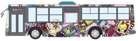 川越市マスコットキャラクター『ときも』と西武バス公式マスコットキャラクター『エンジェ』がコラボ！「エンジェラッピングバス」を運行します！