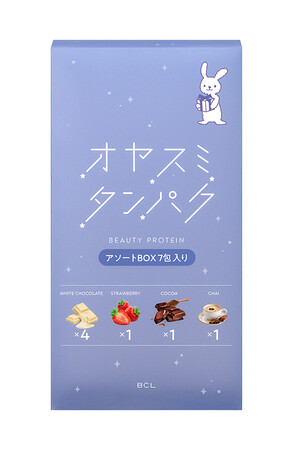 オヤスミ前にお肌の栄養補給。夜の美容プロテイン「オヤスミタンパク」から4種の味が楽しめる、限定フレーバー入りアソートBOXが2025年12月1日に新登場！