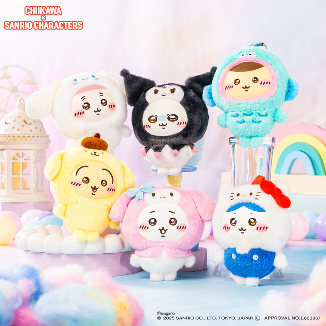 【ちいかわ×サンリオキャラクターズ】「スーパーマーケット」テーマのコラボ商品が12月12日（金）より発売！アクセサリーぬいぐるみブランド「Kiramekko」からもコラボ商品が登場！