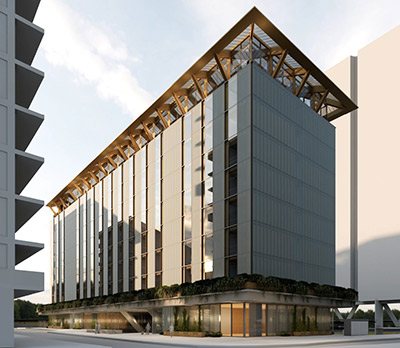 豪シドニー近郊で木造9階建ての賃貸用集合住宅を開発～マスティンバー建築で環境負荷を低減～