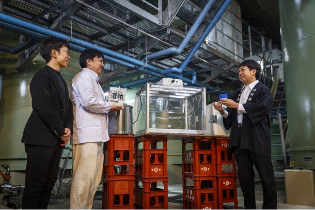 津南醸造は、細胞培養技術を扱うインテグリカルチャーと共同開発をスタートしました