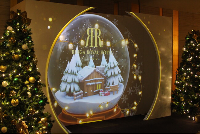 【リーガロイヤルホテル京都】~ホテルがクリスマスムード一色に包まれる~ クリスマス装飾を実施