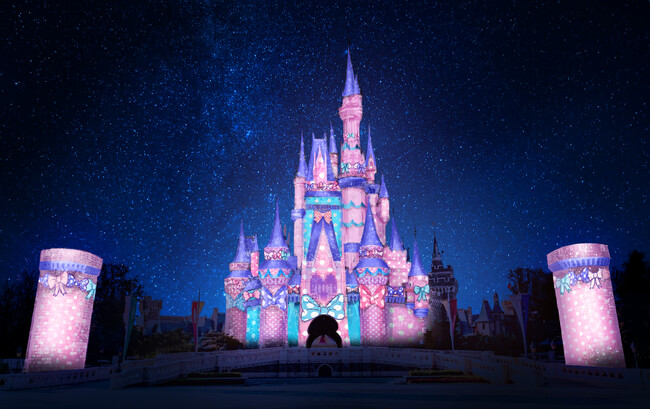 スペシャルイベントシリーズ「ディズニー・パルパル―ザ」第5弾「ミニーのファンダーランド」新しい夜の環境演出「ファンダーナイト」＆スペシャルグッズとスペシャルメニュー、仲間と楽しめるポーズをご紹介！