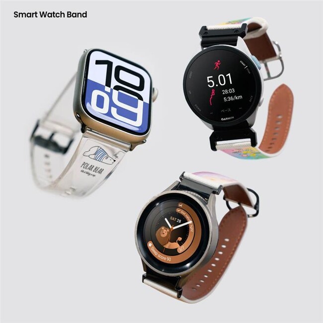 Caseplayに新アイテム「スマートウォッチバンド」が登場！AppleやGalaxy、Garminなど、メーカーを横断した幅広い機種に対応！