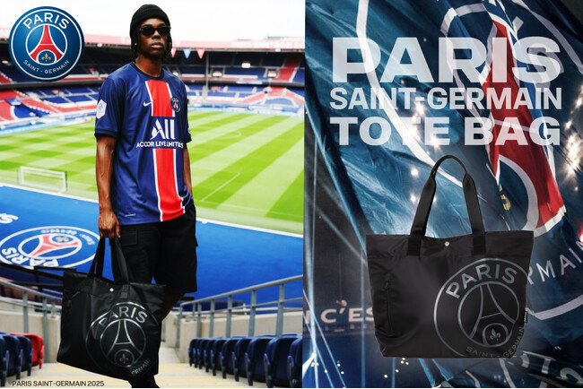 E-COMEGROUPより、『Paris Saint-Germain』 TOTE BAGを発売！