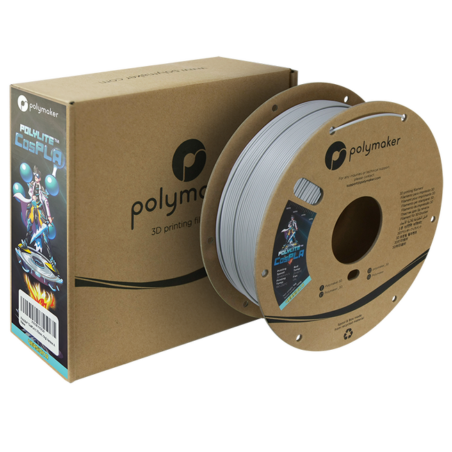 切削しやすいPLAフィラメント！Polymaker「PolyLite(TM)CosPLA　Easy-Sandingフィラメント」発売　株式会社サンステラ
