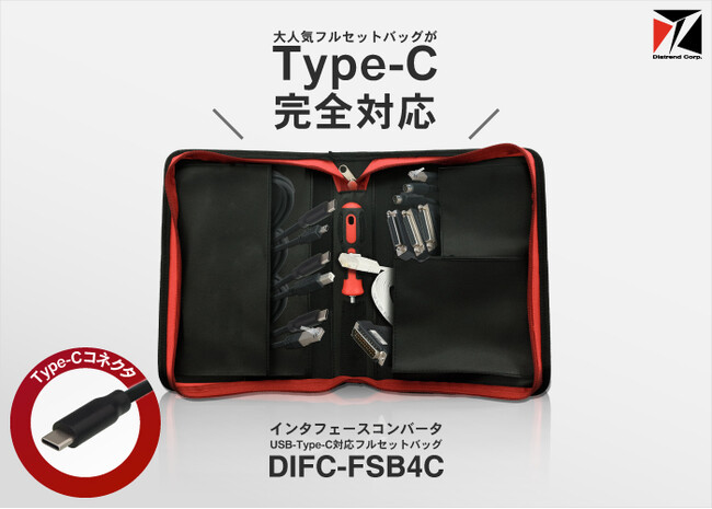 累計約20,000セット販売の大人気フルセットバッグがType-Cに完全対応！