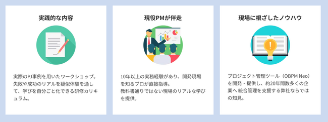 「理論を即実践に変える」プロジェクト管理研修サービスを本格事業化