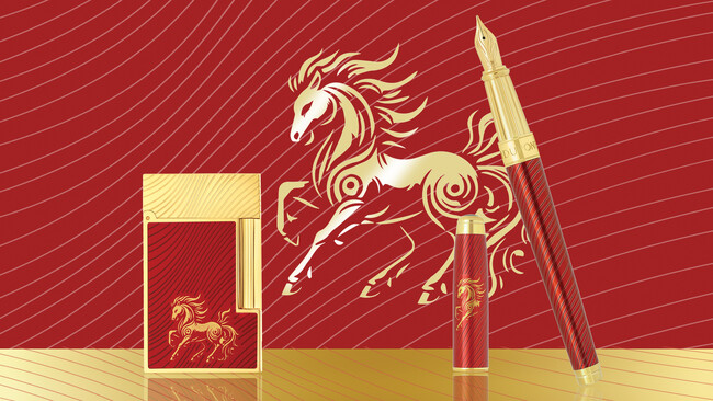 S.T. Dupont（エス・テー・デュポン）NEW YEAR 2026「HORSE」コレクション― 炎の気を宿す“丙午（ひのえうま）”の年を祝して ―