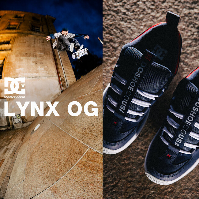 DC Shoes ”LYNX OG”より『1999年オリジナル』が数量限定で復刻　12/5(fri) リリース