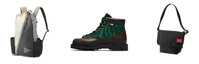 OSHMAN’S 40th ANNIVERSARY PROJECT　「and wander」、「Danner」、「Manhattan Portage」 3ブランドからOSHMAN’S限定アイテム登場