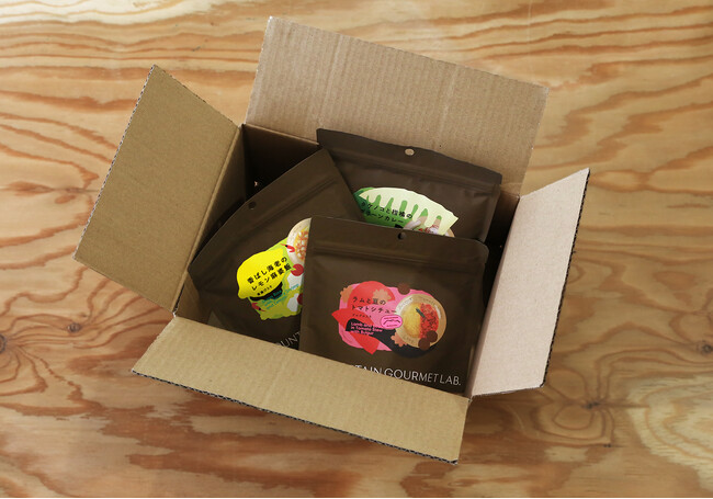 MOUNTAIN GOURMET LAB.が定期便をスタート。保存食としても使える”山のごちそう”を定期的にお届けします。