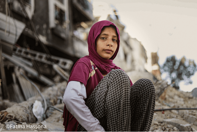 ユニセフ企画展：ガザの現実を伝える　「ファトマ・ハッスーナ写真展」　併催：「ユニセフ職員が見たガザの子どもたち」 【プレスリリース】