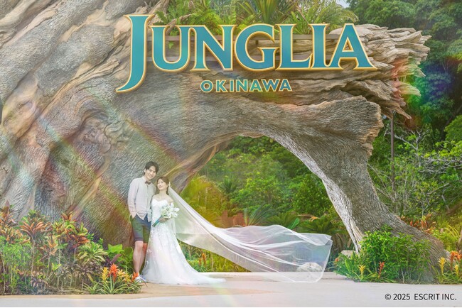 “誰もいないテーマパークを、ふたりじめ。”　「JUNGLIA OKINAWA（ジャングリア沖縄）」で　新感覚フォトウエディングサービスが本格始動