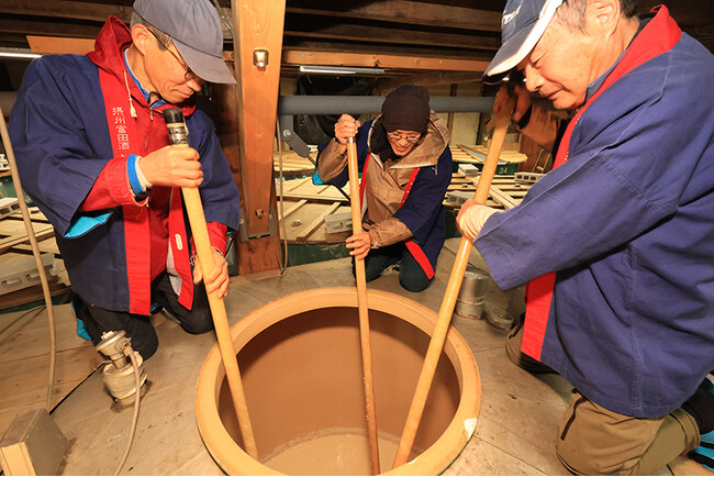 冬の風物詩 新酒造りが高槻市の銘醸地富田地区で本格化