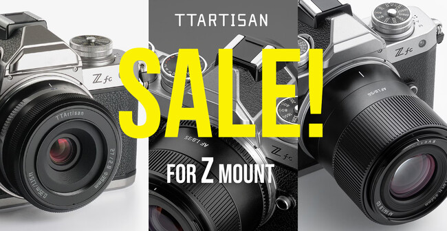 TTArtisan AFレンズ Zマウント 直販限定 3本セット 販売開始